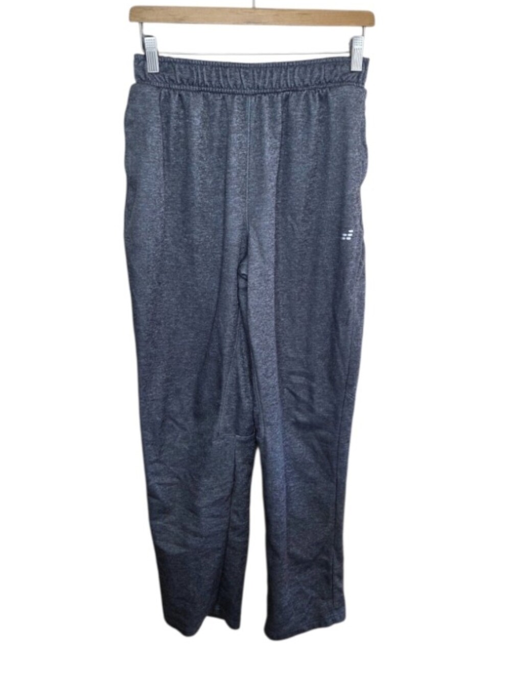 BCG Gray Elastic Pull-on Waist Athletic Pants Mens Size Medium Lounge Comfy Cozy